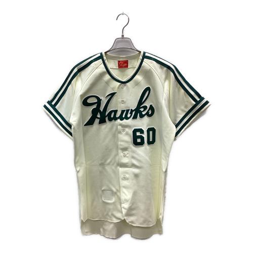 南海ホークス　門田博光　直筆サイン入り復刻ジャージ　BBMオーセン　100枚限定 南海ホークス (ナンカイホークス) 応援グッズ ホワイト×グリーン 【60