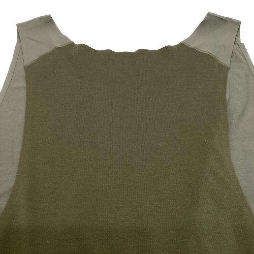 ARC'TERYX (アークテリクス) トレーニングウェア メンズ SIZE M オリーブ X000009708 Norvan ダウンワード ロゴ タンクトップ 国内代理店表記 有