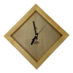 プロ野球 (プロヤキュウ) 応援グッズ アオダモ時計 オークヴィレッジ作品 ピンバッジ装着可能