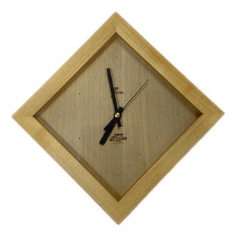 プロ野球 (プロヤキュウ) 応援グッズ アオダモ時計 オークヴィレッジ作品 ピンバッジ装着可能