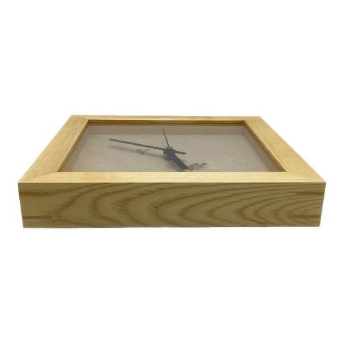 プロ野球 (プロヤキュウ) 応援グッズ アオダモ時計 オークヴィレッジ作品 ピンバッジ装着可能