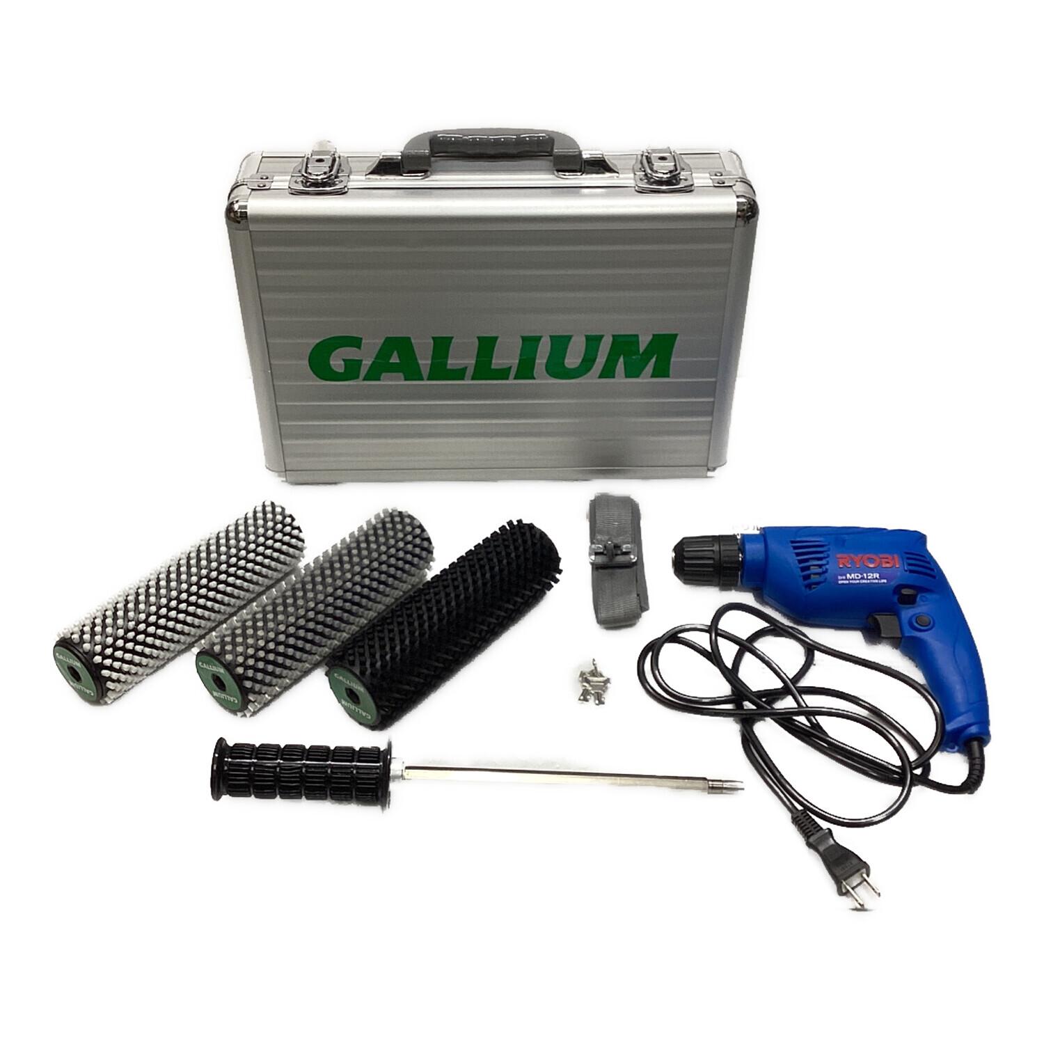 GALLIUM (ガリウム) スノボ雑貨 ロトブラシ3.ハンドル1・ドライバ