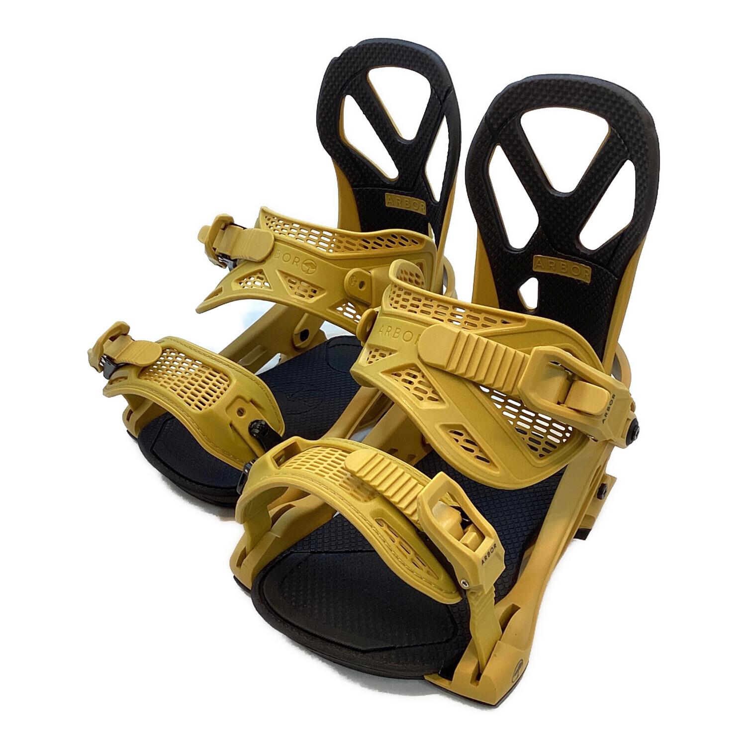 アーバー arbor Hemlock メンズ　ヘムロック　Mサイズ　23/24 Arbor Snowboarding - Hemlock Snowboard Bindings - Black
