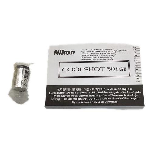 Nikon (ニコン) ゴルフ距離測定器 COOLSHOT 50i G2