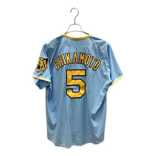 阪神タイガース (ハンシンタイガース) 応援グッズ Lサイズ スカイブルー 【5】近本光司 ユニフォーム Family with Tigers