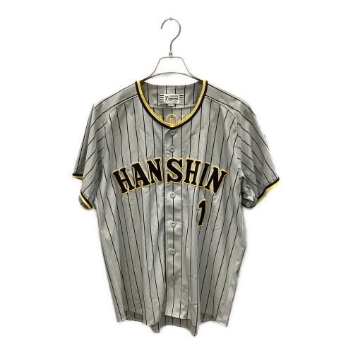 阪神タイガース (ハンシンタイガース) 応援グッズ Lサイズ グレー 【1】森下翔太 ユニフォーム ビジター