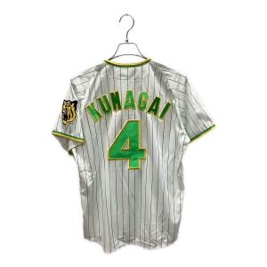 阪神タイガース (ハンシンタイガース) 応援グッズ ホワイト×グリーン 【4】熊谷敬宥 ユニフォーム Family with Tigers
