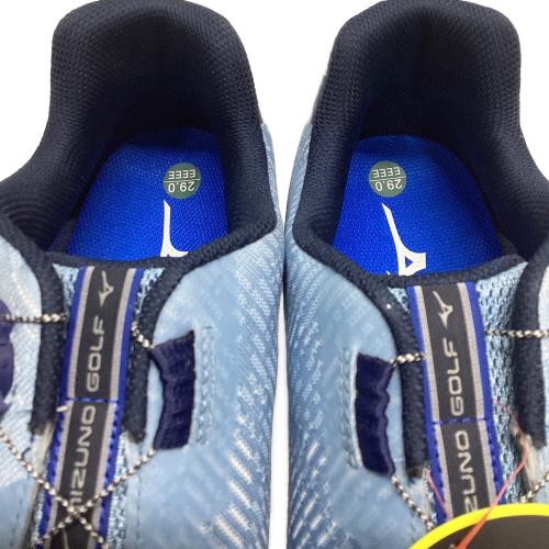 MIZUNO (ミズノ) ゴルフシューズ メンズ SIZE 29cm スカイブルー ネクスライトエナジー Ltd ボア(ゴルフ／防水) 51GQ243025