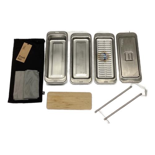 Wolf & Grizzly (ウルフアンドグリズリー) グリル M1 エディション with ファイヤーセット/クックセット 焚火台 ファイヤースターター・グリッパー欠品