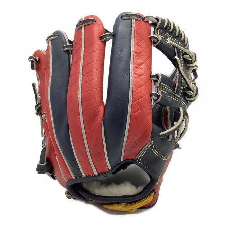 MIZUNO (ミズノ) 軟式グローブ ネイビー×レッド 坂本勇人モデル