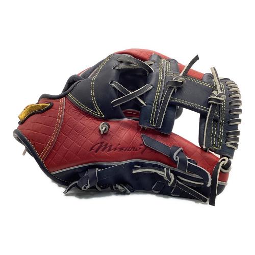 MIZUNO (ミズノ) 軟式グローブ ネイビー×レッド 坂本勇人モデル ミズノプロ 内野用 R97103
