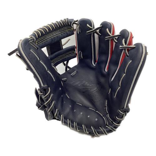 MIZUNO (ミズノ) 軟式グローブ ネイビー×レッド 坂本勇人モデル ミズノプロ 内野用 R97103