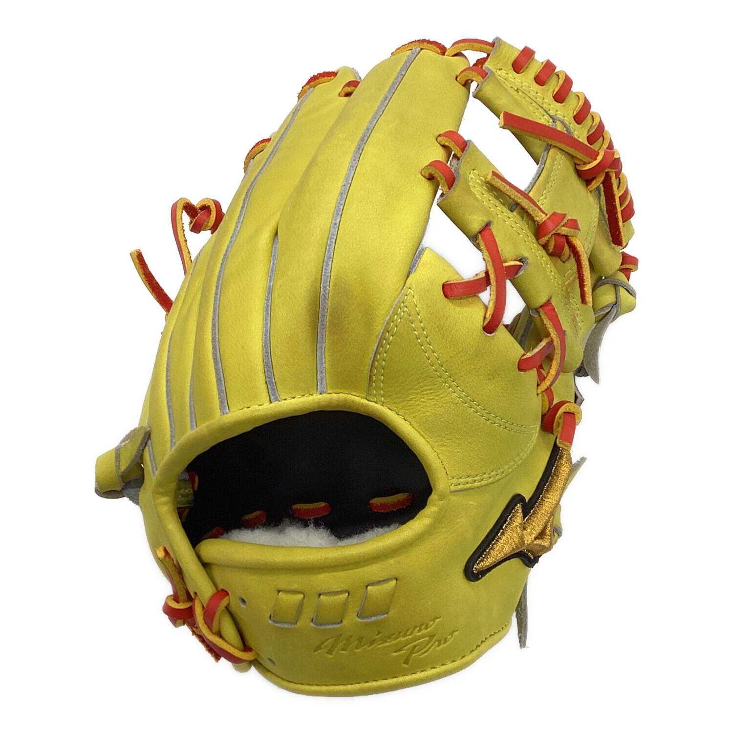 Mizuno 軟式グローブ イエロー BuwLeague ミズノ 軟式 グローブ