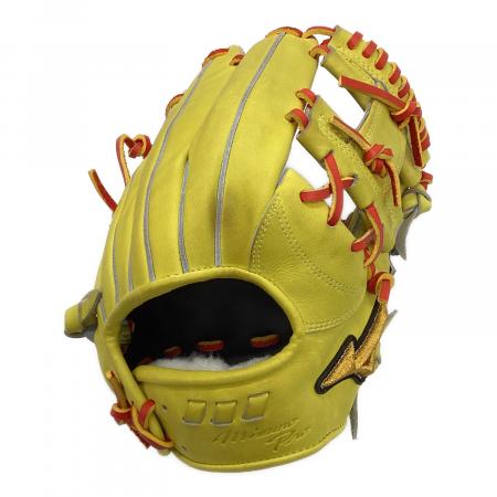 Mizuno Pro 軟式グローブ ブラック/イエロー Mizuno pro 軟式グローブ Mizunoグローブ ミズノ グローブ Mizuno