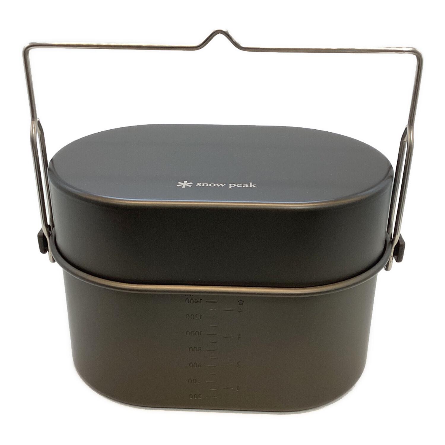  peak スノーピーク ワッパークッカー　未使用　箱入り snow peak スノーピーク ワッパークッカー 未使用 箱入り - メルカリ