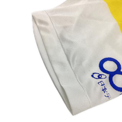 ジェフユナイテッド市原 (ジェフユナイテッド) サッカーユニフォーム メンズ SIZE XO ホワイト×グリーン 1997アウェイ 【14】 2002招致ワッペン付