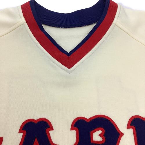 広島東洋カープ (ヒロシマトウヨウカープ) 応援グッズ ホワイト 【14】外木場義郎 1975-1976ホーム ユニフォーム BBM NOSTALGIC COLLECTION オーセンティックジャージ