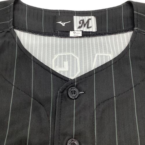 千葉ロッテマリーンズ (チバロッテマリーンズ) 応援グッズ SIZE LL ブラック ユニフォーム 2022年 完全試合記念 レプリカ