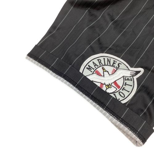 千葉ロッテマリーンズ (チバロッテマリーンズ) 応援グッズ SIZE LL ブラック ユニフォーム 2022年 完全試合記念 レプリカ