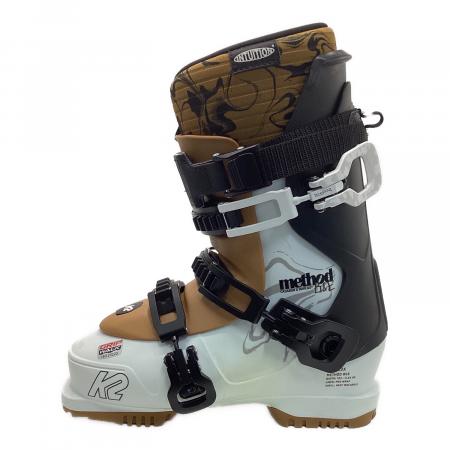 スキー feet2 K2 (ケーツー) スキーブーツ メンズ SIZE 25.5cm ホワイト×ブラウン