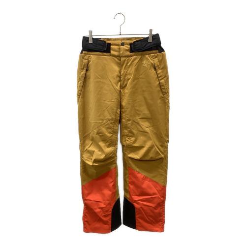 GOLDWIN (ゴールドウイン) スキーウェア(パンツ) メンズ MLサイズ ブラウン×オレンジ 22-23モデル ツートンカラーパンツ G32355AP