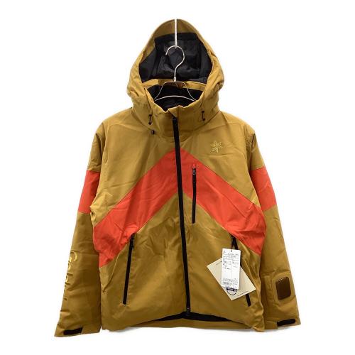 GOLDWIN (ゴールドウイン) スキーウェア(ジャケット) メンズ SIZE L ブラウン×オレンジ 22-23モデル ツートンカラージャケット G12306P