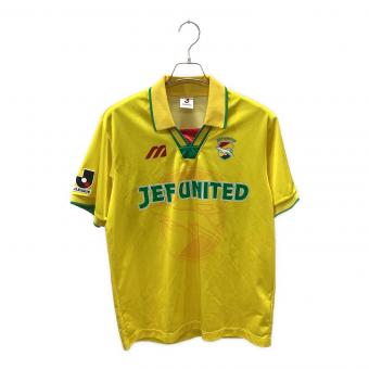 ジェフユナイテッド市原・千葉 (ジェフユナイテッド) サッカーユニフォーム メンズ イエロー 1997ホーム