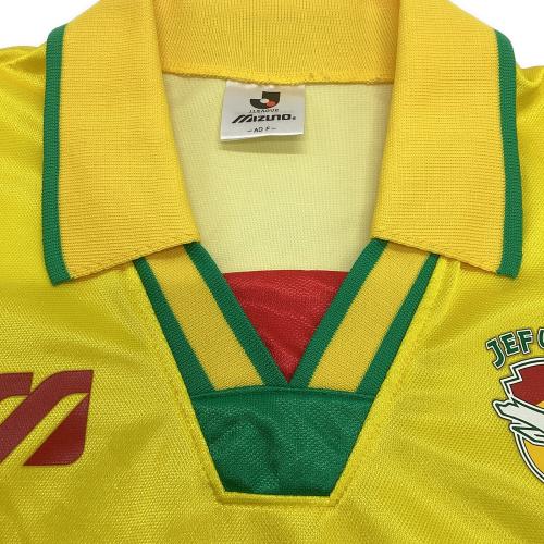 ジェフユナイテッド市原・千葉 (ジェフユナイテッド) サッカーユニフォーム メンズ イエロー 1997ホーム