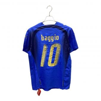 イタリア代表 (イタリアダイヒョウ) 2006年優勝記念モデル エンブレム4つ星仕様 サッカーユニフォーム PR733735 【10】 ロベルト・バッジョ オーセンティック メンズ SIZE L ブルー