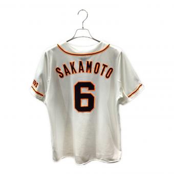 読売ジャイアンツ (ヨミウリジャイアンツ) 応援グッズ SIZE L ホワイト 【6】坂本勇人 ユニフォーム 2014 ホームレプリカ S03370