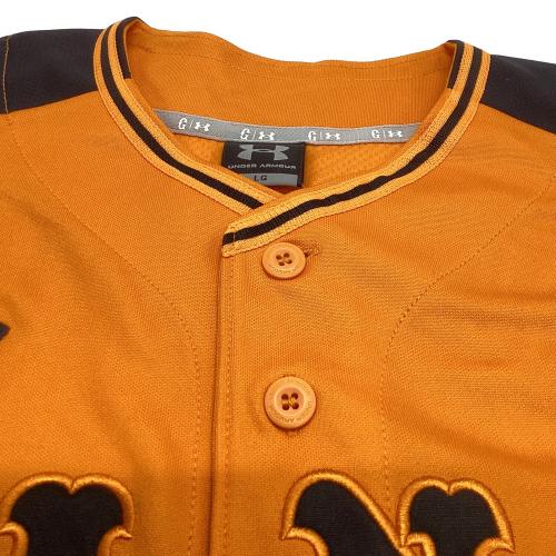 読売ジャイアンツ (ヨミウリジャイアンツ) 応援グッズ SIZE L オレンジ×ブラック 【19】菅野智之 ユニフォーム 2018FW橙魂 レプリカ 1329874