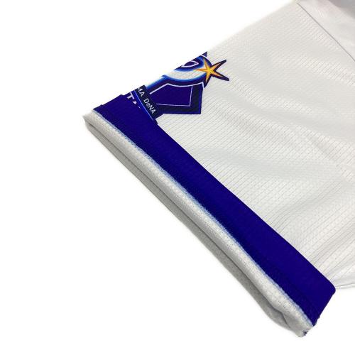 横浜DeNAベイスターズ (ヨコハマディーエヌエーベイスターズ) 応援グッズ Lサイズ ホワイト×ブルー 【5】松尾汐恩 ユニフォーム 2025モデル ハイクオリティレプリカユニフォーム