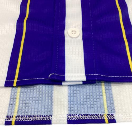 横浜DeNAベイスターズ (ヨコハマディーエヌエーベイスターズ) 応援グッズ Lサイズ ホワイト×ブルー 【5】松尾汐恩 ユニフォーム 2025モデル ハイクオリティレプリカユニフォーム