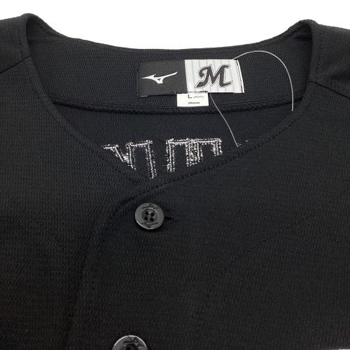 千葉ロッテマリーンズ (チバロッテマリーンズ) 応援グッズ 12JRMM6502 【2】松川 虎生 2023 ビジター Lサイズ ブラック