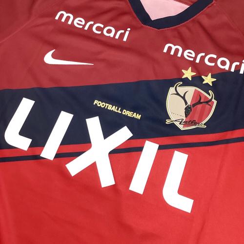 鹿島アントラーズ (カシマアントラーズ) サッカーユニフォーム メンズ SIZE M レッド 2020ホーム レプリカ【2】内田篤人 引退記念 CI5936-687