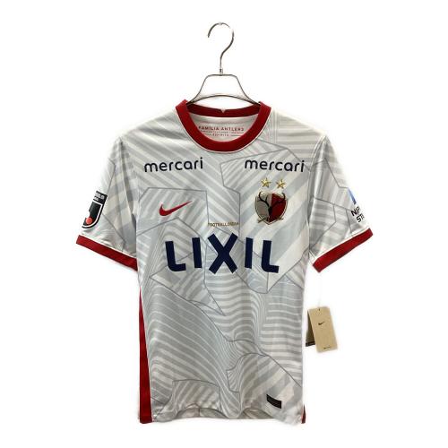 鹿島アントラーズ (カシマアントラーズ) サッカーユニフォーム メンズ SIZE S ホワイト 2022アウェイ 【2】土居聖真 DB5754-100