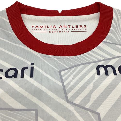 鹿島アントラーズ (カシマアントラーズ) サッカーユニフォーム メンズ SIZE S ホワイト 2022アウェイ 【2】土居聖真 DB5754-100