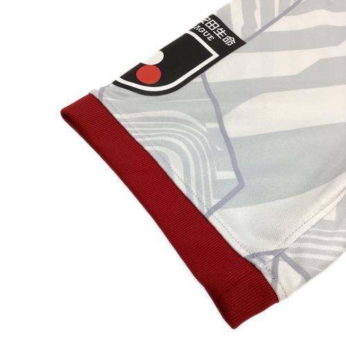 鹿島アントラーズ (カシマアントラーズ) サッカーユニフォーム メンズ SIZE S ホワイト 2022アウェイ 【2】土居聖真 DB5754-100