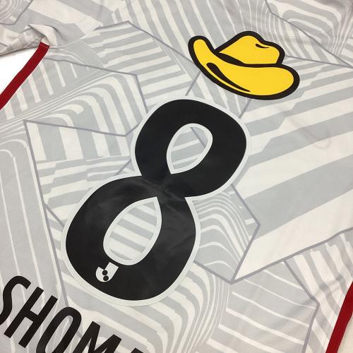 鹿島アントラーズ (カシマアントラーズ) サッカーユニフォーム メンズ SIZE S ホワイト 2022アウェイ 【2】土居聖真 DB5754-100