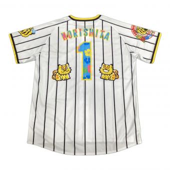 阪神タイガース (ハンシンタイガース) 2024沖縄キャンプ 応援グッズ 【1】森下 翔太 SIZE Free ホワイト