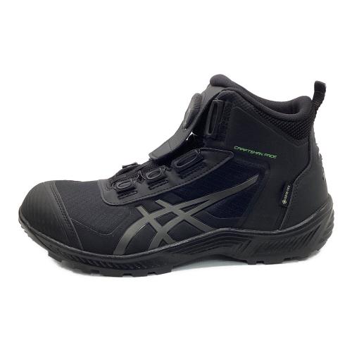 asics (アシックス) トレッキングシューズ メンズ SIZE 27cm ブラック 1273A084 ウィンジョブ GORE-TEX