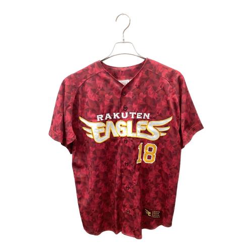 東北楽天ゴールデンイーグルス (トウホクラクテンゴールデンイーグルス) 応援グッズ SIZE M レッド 2024ホーム 20thMyHeroユニホーム ユニフォーム 【18】田中将大 レプリカ