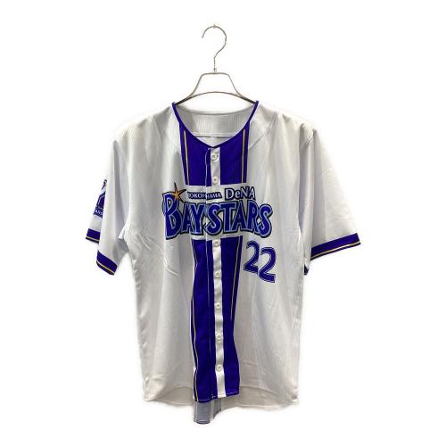 横浜DeNAベイスターズ (ヨコハマディーエヌエーベイスターズ) 応援グッズ SIZE L ホワイト 2025 ハイクオリティユニホーム ユニフォーム 【22】入江大生 レプリカ