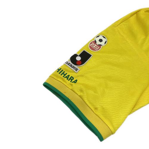 ジェフユナイテッド市原・千葉 (ジェフユナイテッド) 2002招致ワッペン付き サッカーユニフォーム メンズ SIZE SOO イエロー