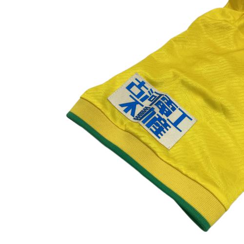 ジェフユナイテッド市原・千葉 (ジェフユナイテッド) 2002招致ワッペン付き サッカーユニフォーム メンズ SIZE SOO イエロー