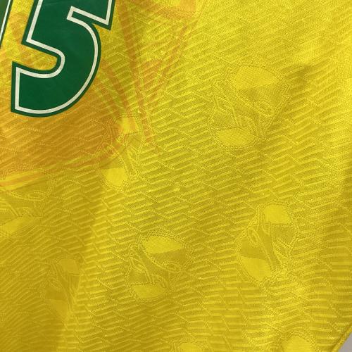 ジェフユナイテッド市原・千葉 (ジェフユナイテッド) 2002招致ワッペン付き サッカーユニフォーム メンズ SIZE SOO イエロー