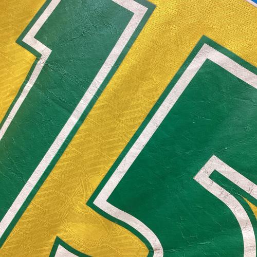 ジェフユナイテッド市原・千葉 (ジェフユナイテッド) 2002招致ワッペン付き サッカーユニフォーム メンズ SIZE SOO イエロー