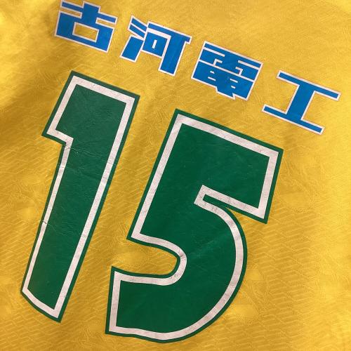 ジェフユナイテッド市原・千葉 (ジェフユナイテッド) 2002招致ワッペン付き サッカーユニフォーム メンズ SIZE SOO イエロー