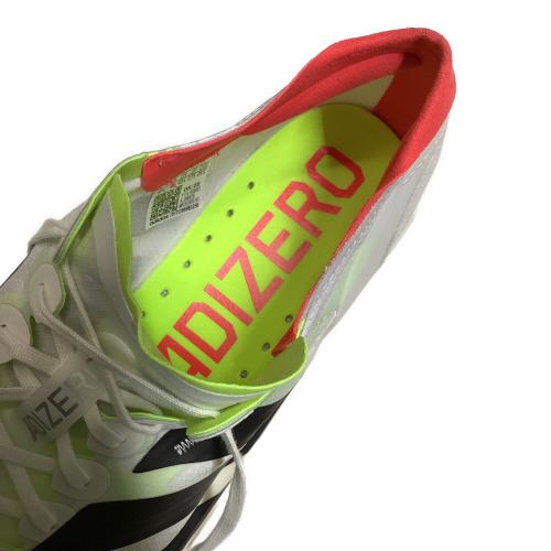 adidas (アディダス) ランニングシューズ メンズ SIZE 27.5cm ホワイト×ブラック アディゼロ タクミ セン 11 JH8659