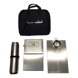 tentmark DESIGNS (テンマクデザイン) 薪ストーブ TM-200043 バックパック チタン 折りたたみ キャンプ 薪ストーブ
